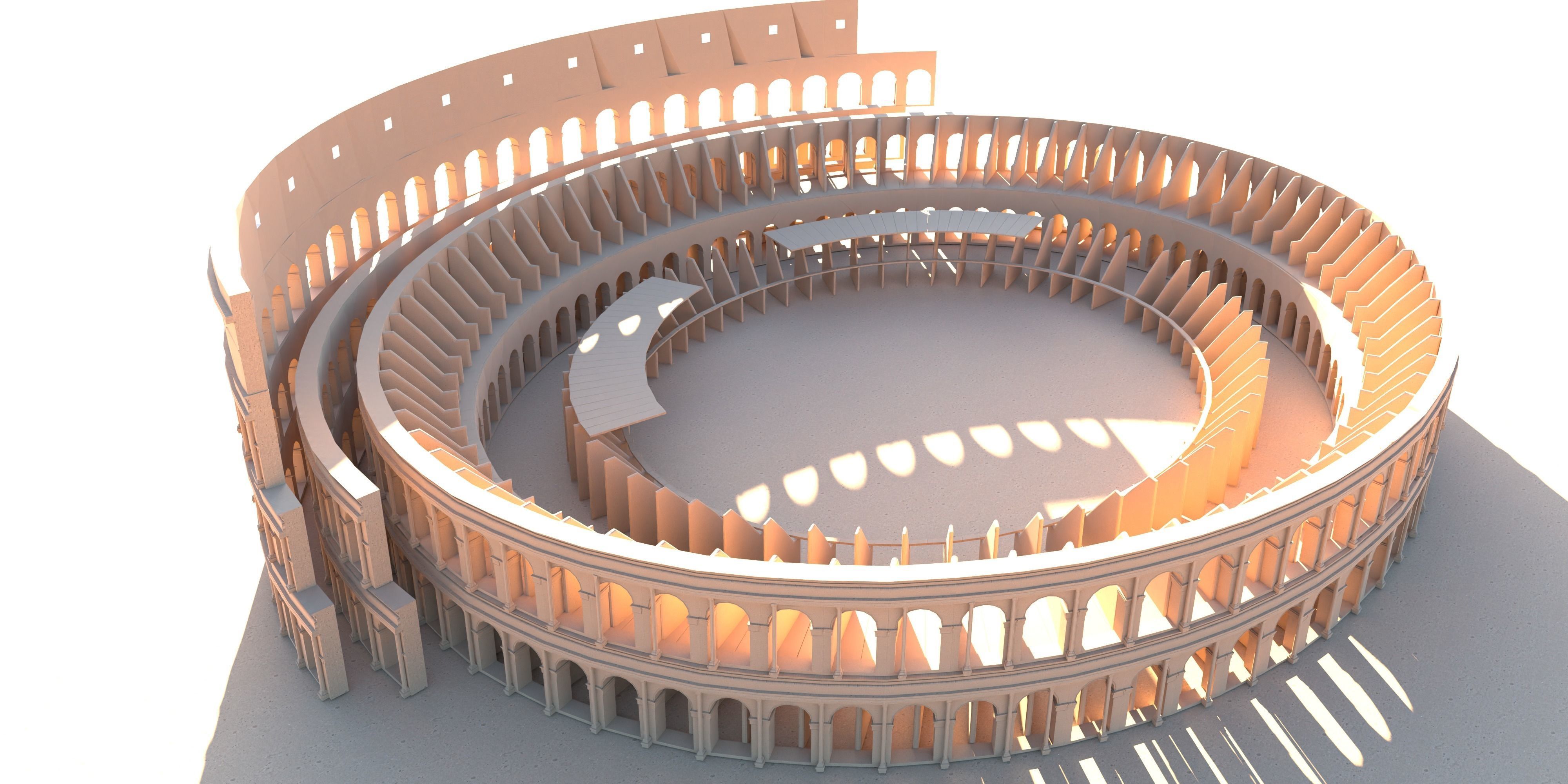 Coliseum 3D Model 3D model_7