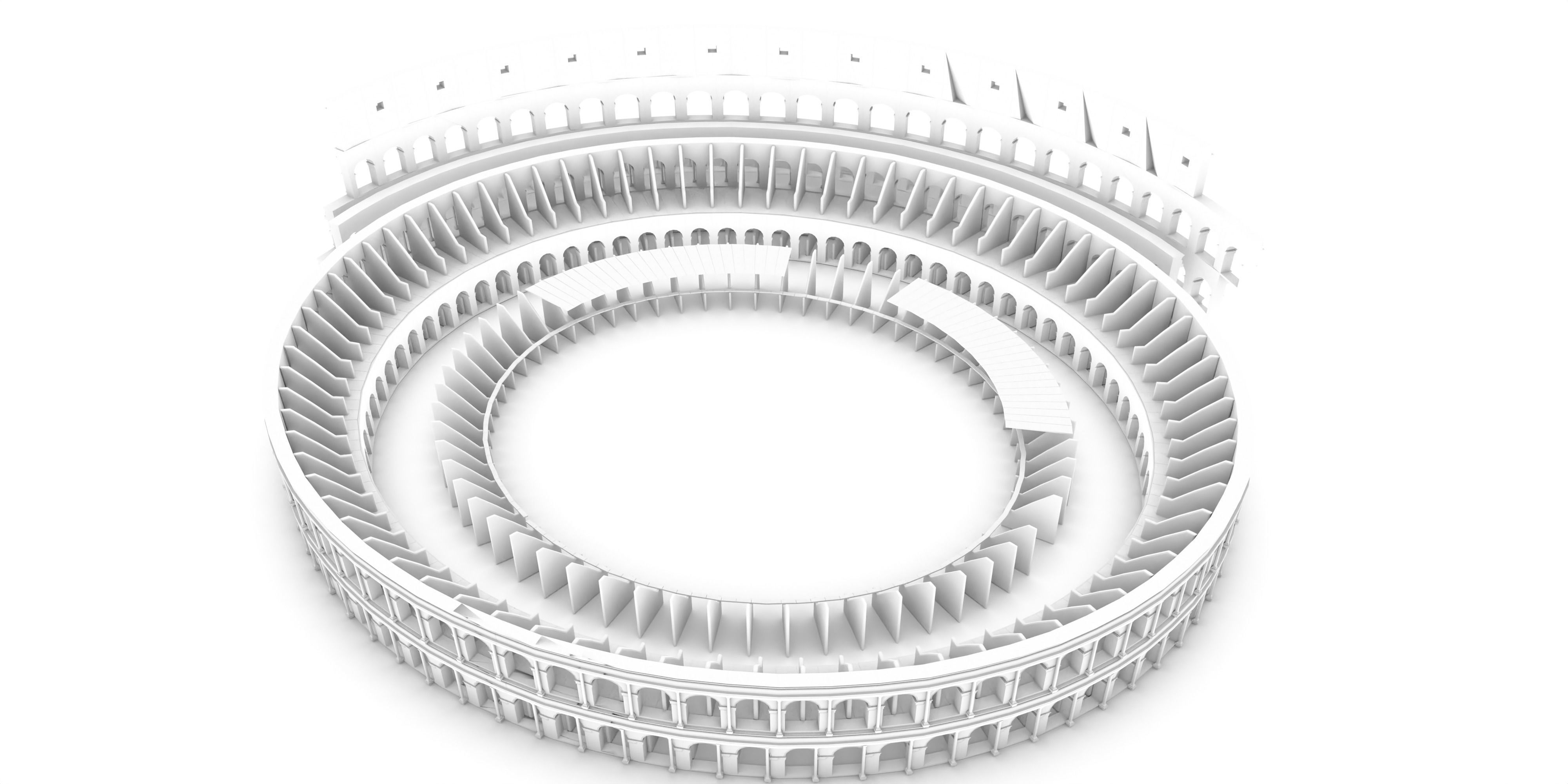 Coliseum 3D Model 3D model_23