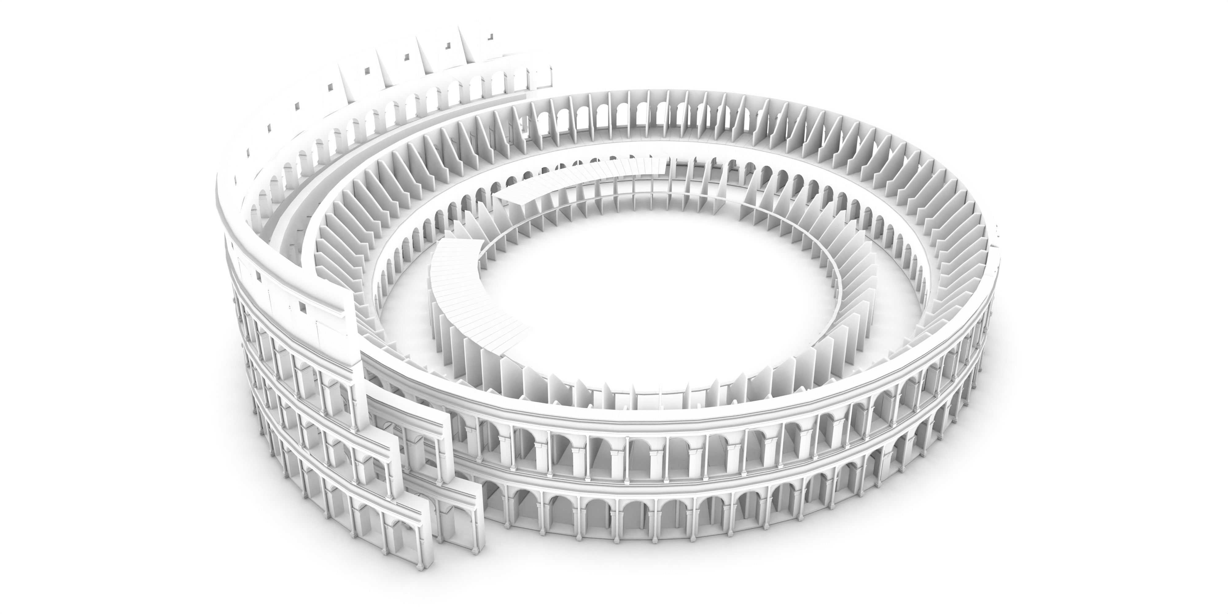 Coliseum 3D Model 3D model_16