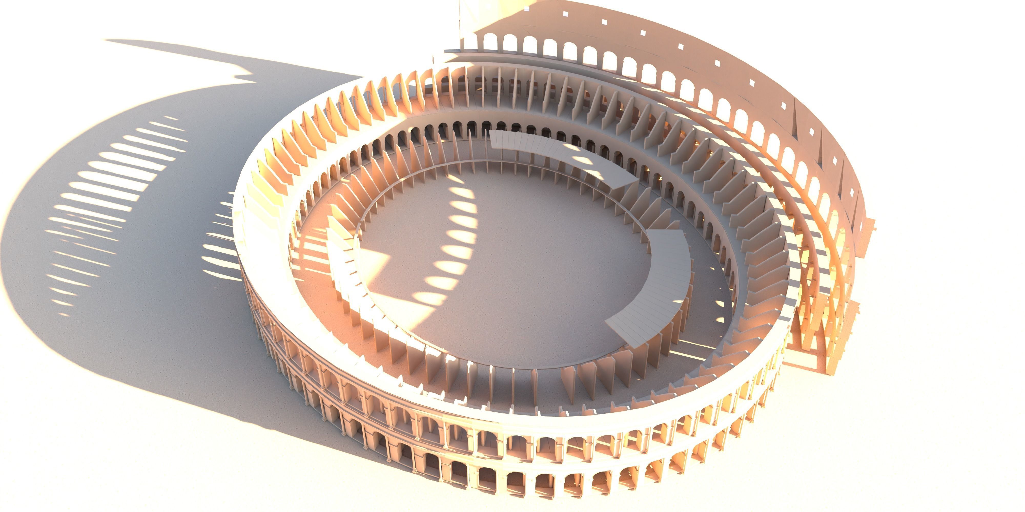 Coliseum 3D Model 3D model_10