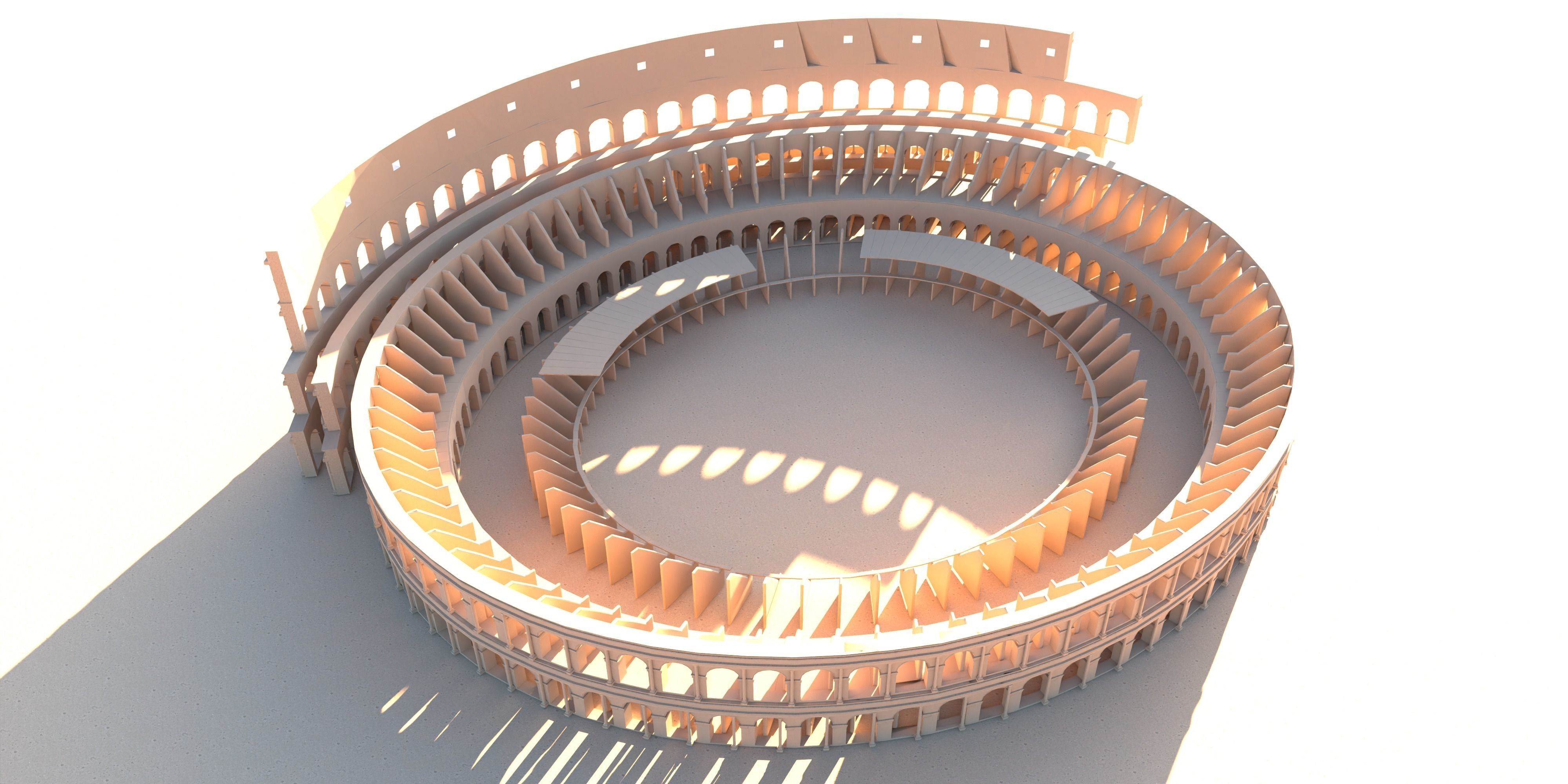 Coliseum 3D Model 3D model_8