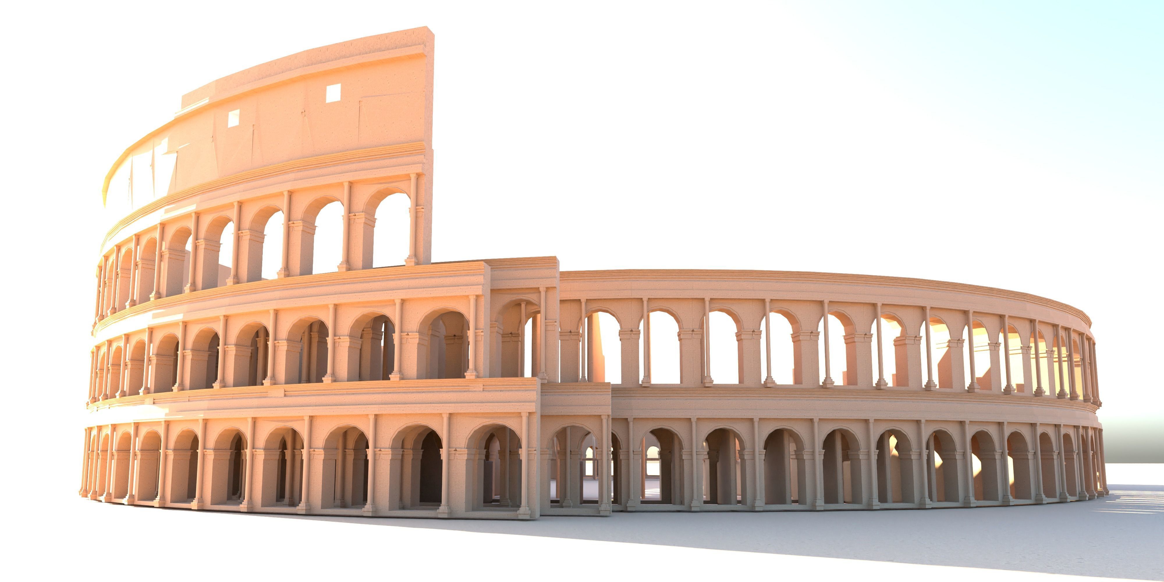 Coliseum 3D Model 3D model_6