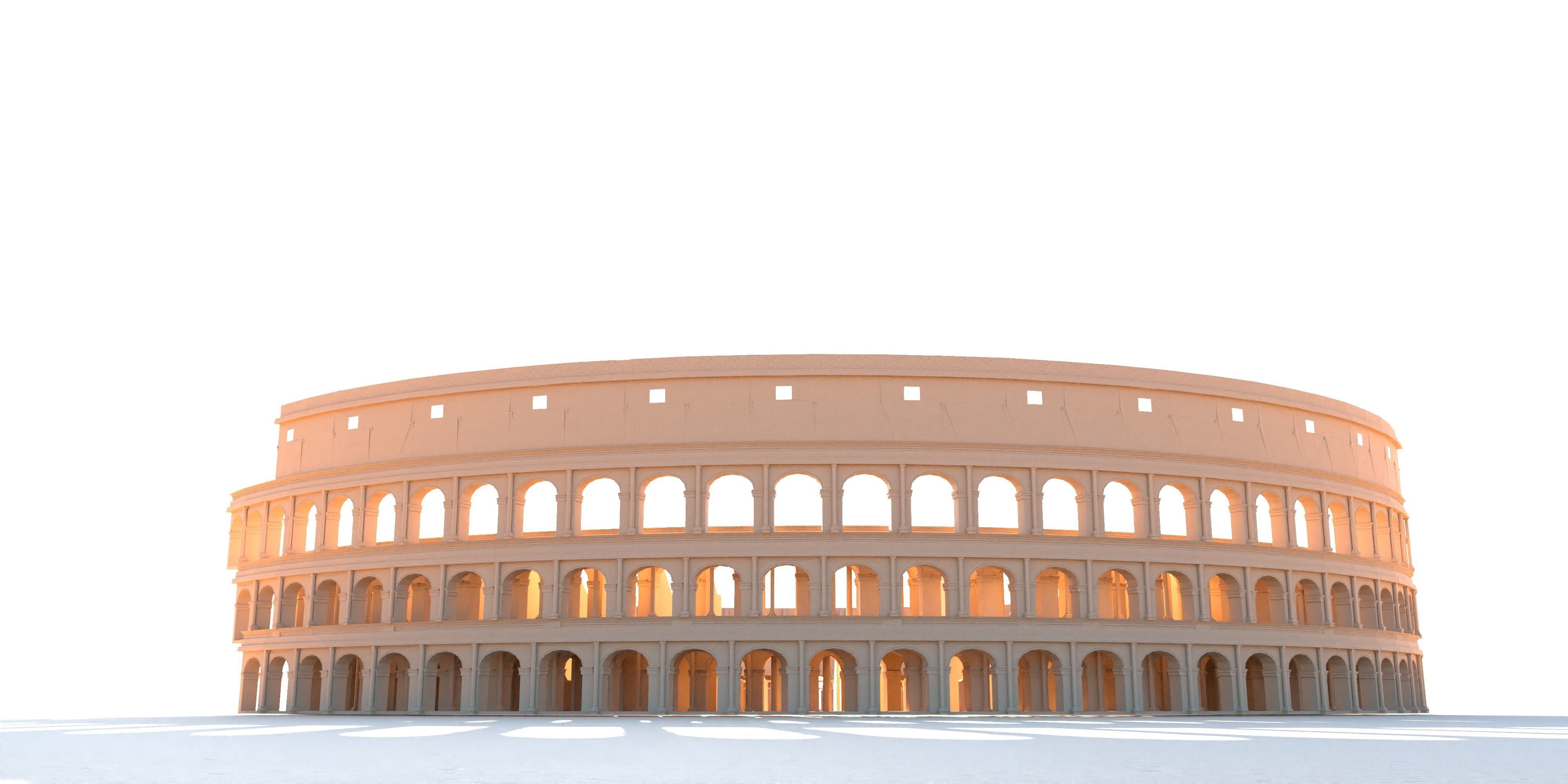 Coliseum 3D Model 3D model_13