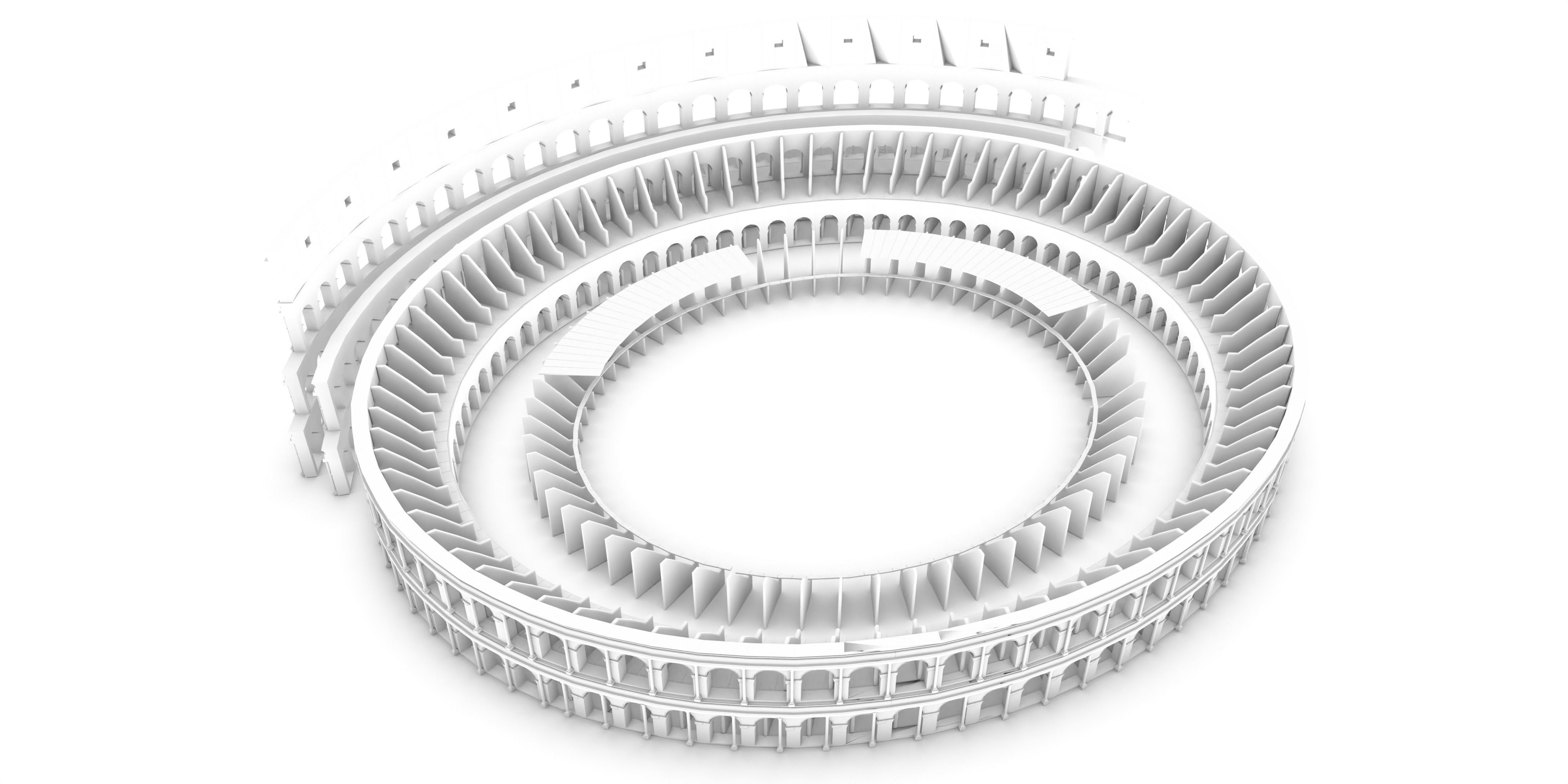 Coliseum 3D Model 3D model_22