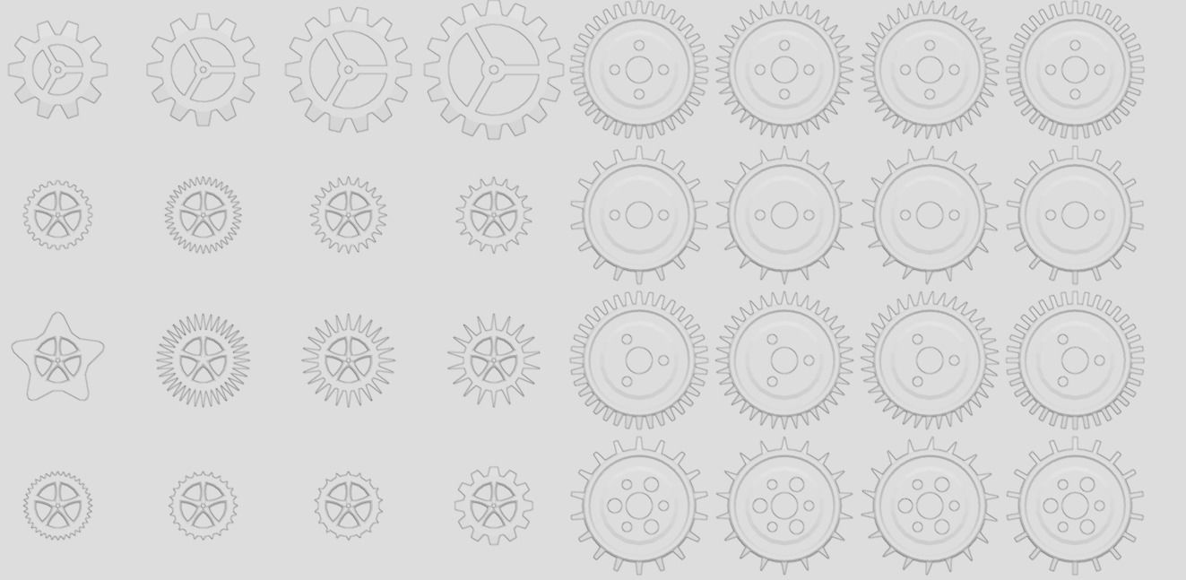 Gears kitbash V2 3D model_15