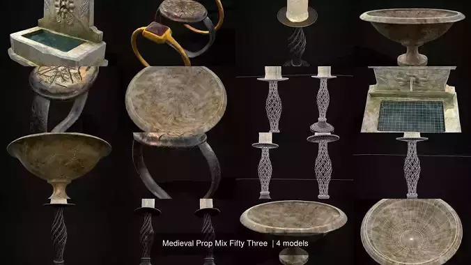 Medieval Prop Mix Fifty Three 