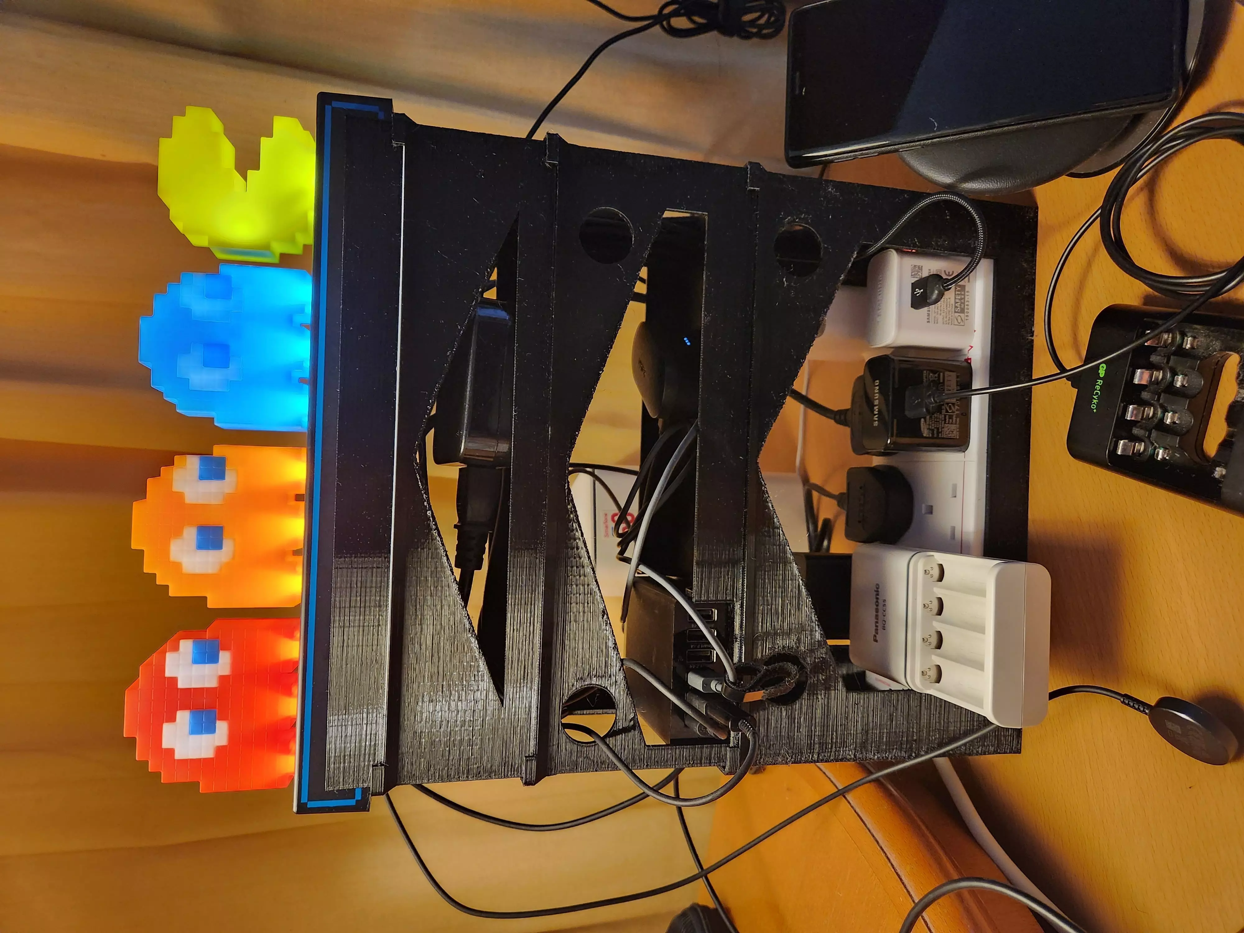 BED SIDE GADGET SHELF 3D print model_0