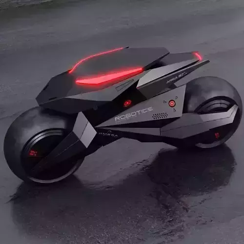 Motorcycle Robot 3D model