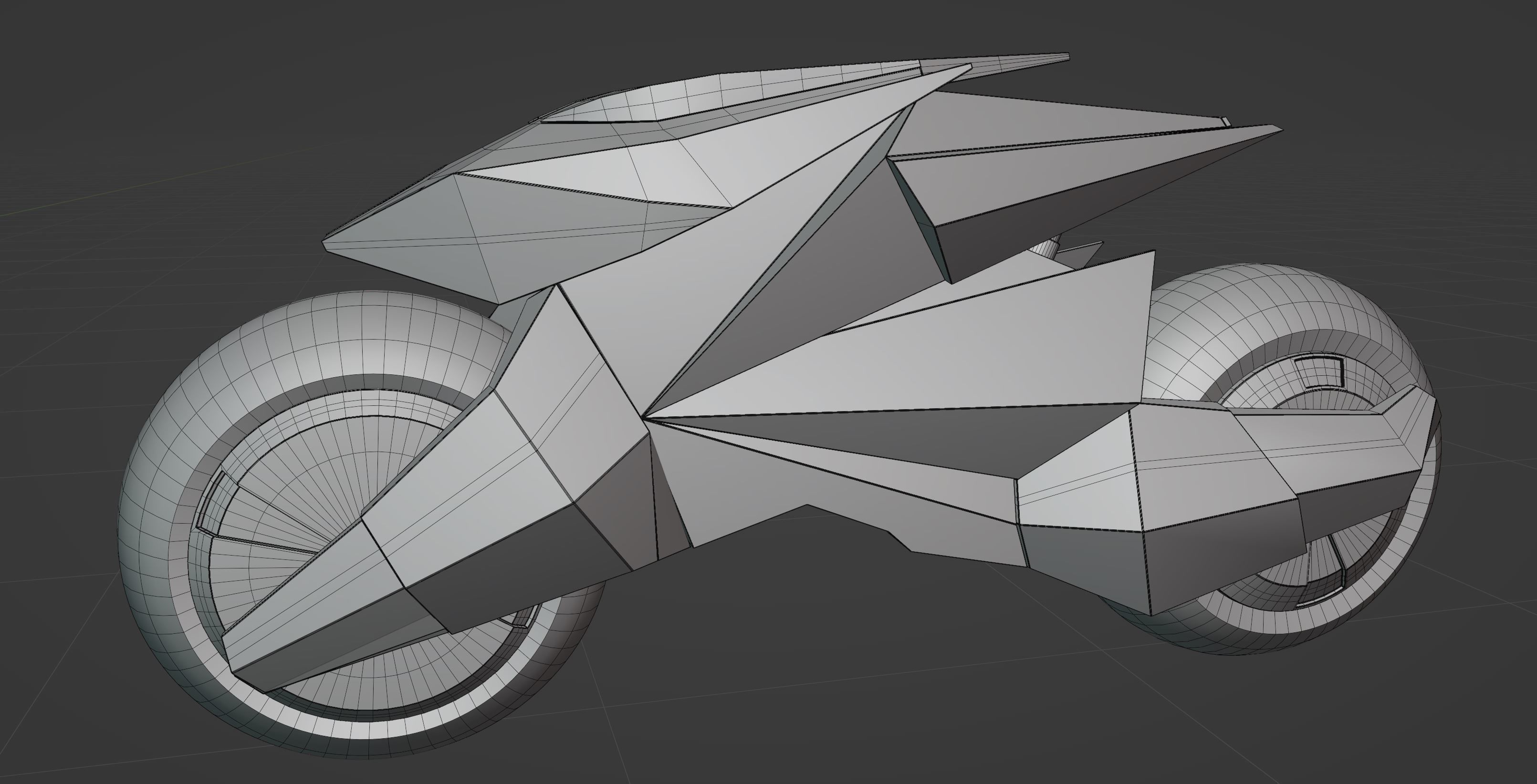 Motorcycle Robot 3D model_25