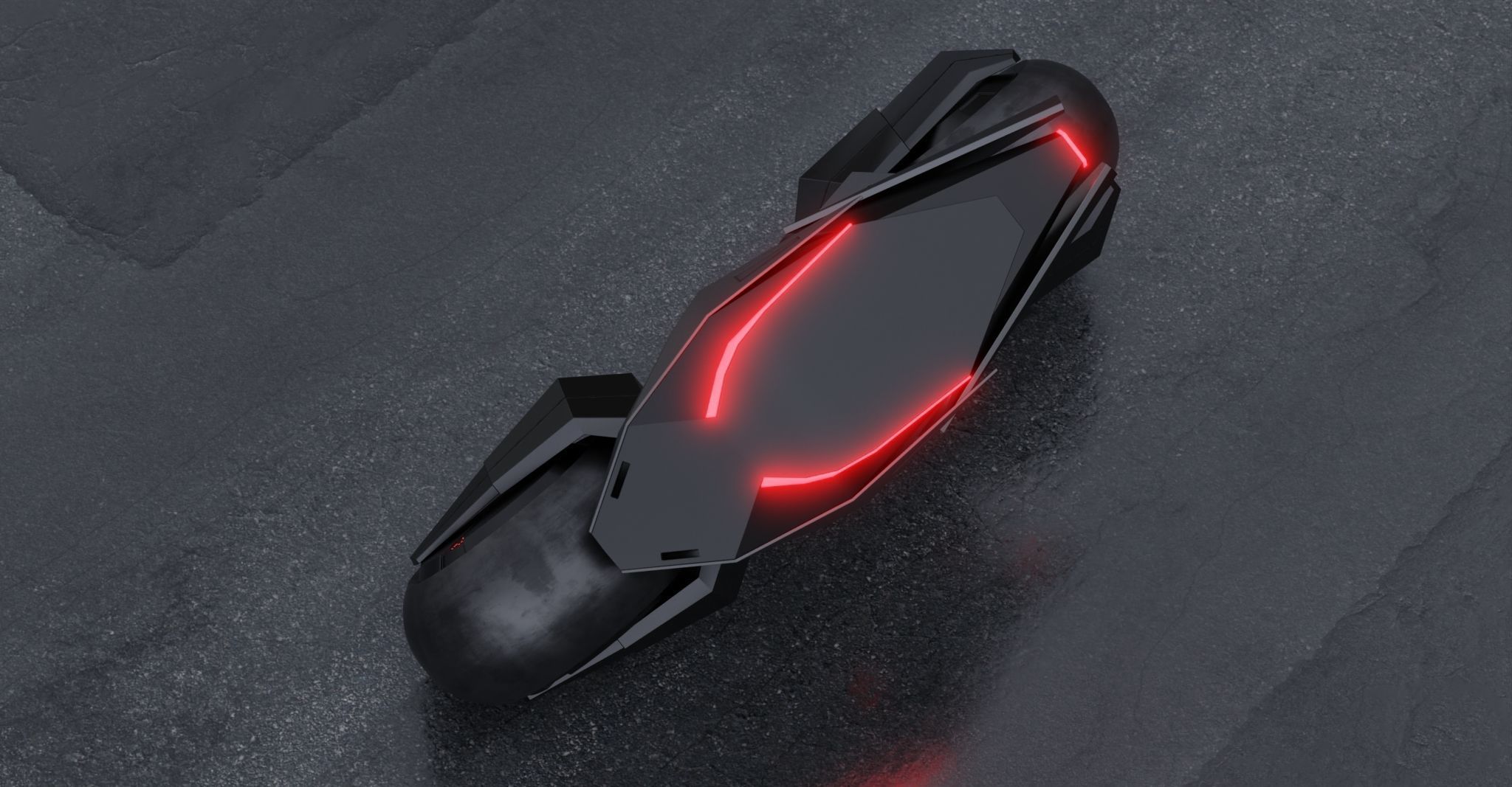 Motorcycle Robot 3D model_3