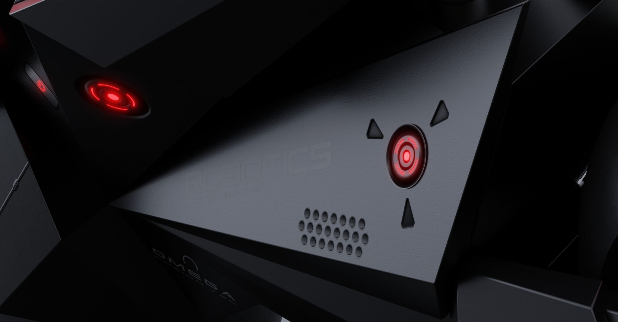 Motorcycle Robot 3D model_5