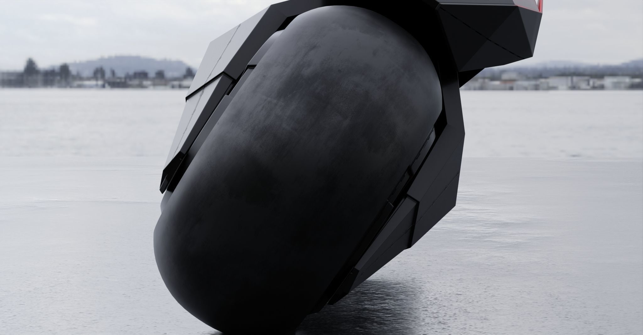 Motorcycle Robot 3D model_7