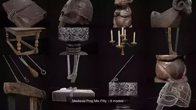 Medieval Prop Mix Fifty 