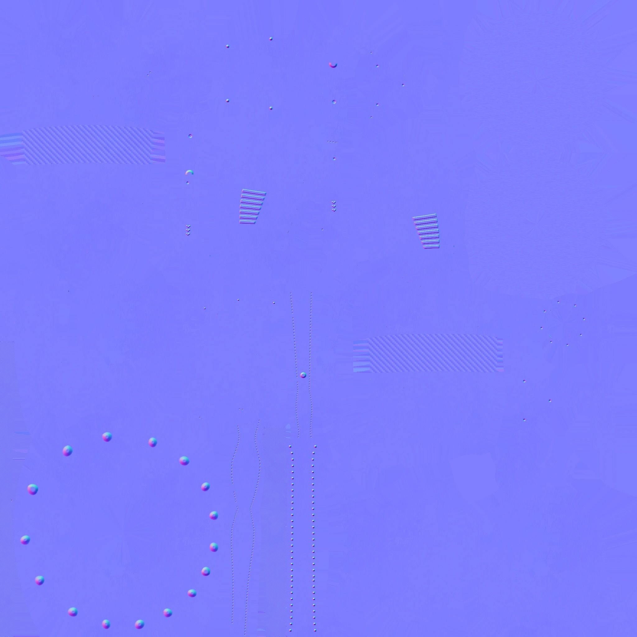 Robotic Arm A01 Dark Steel - Character Design SciFi Low-poly 3D model_22