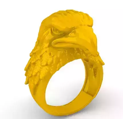 Eagle man ring