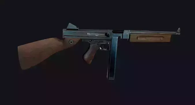 World War 2 Thompson Gun