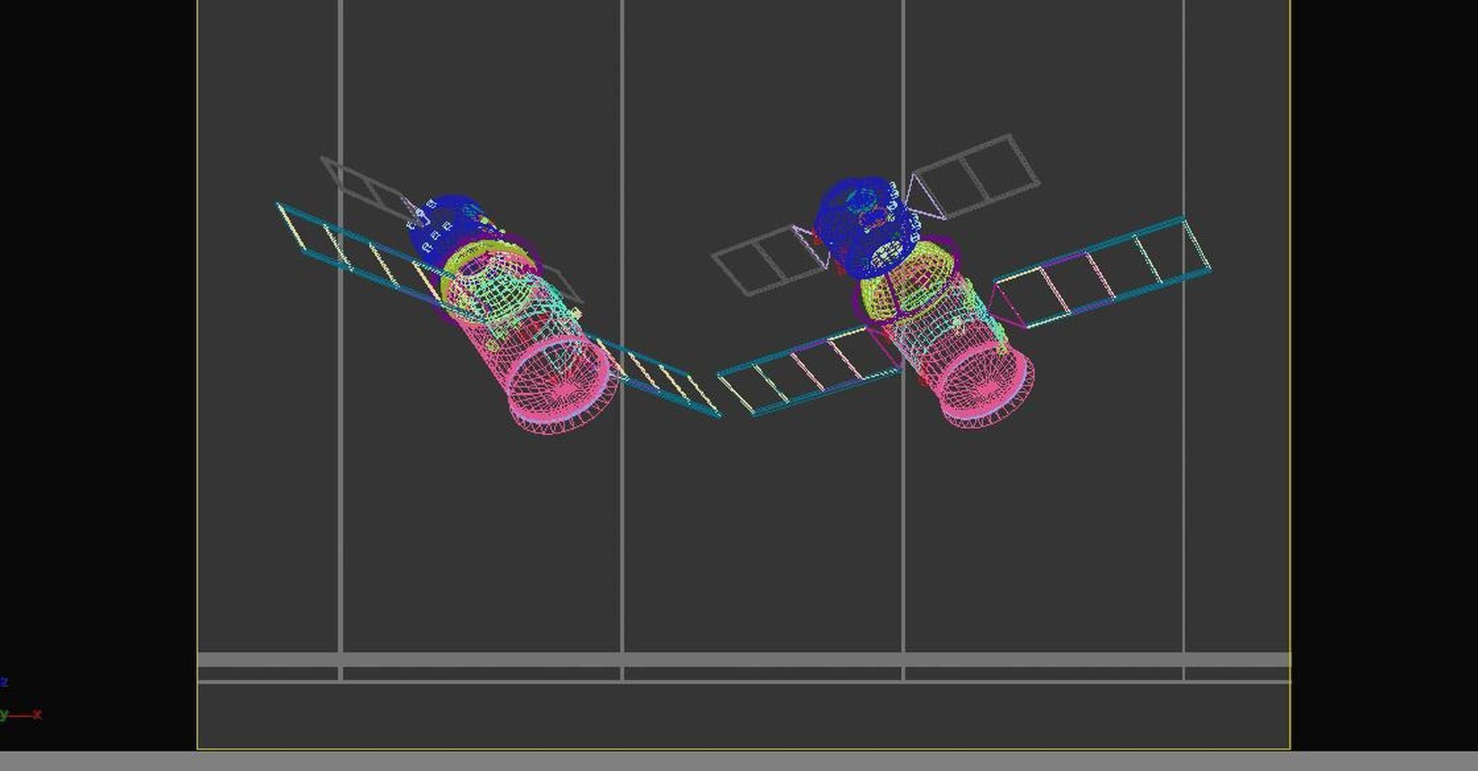 Modern Vehicle s Space 3D model_6