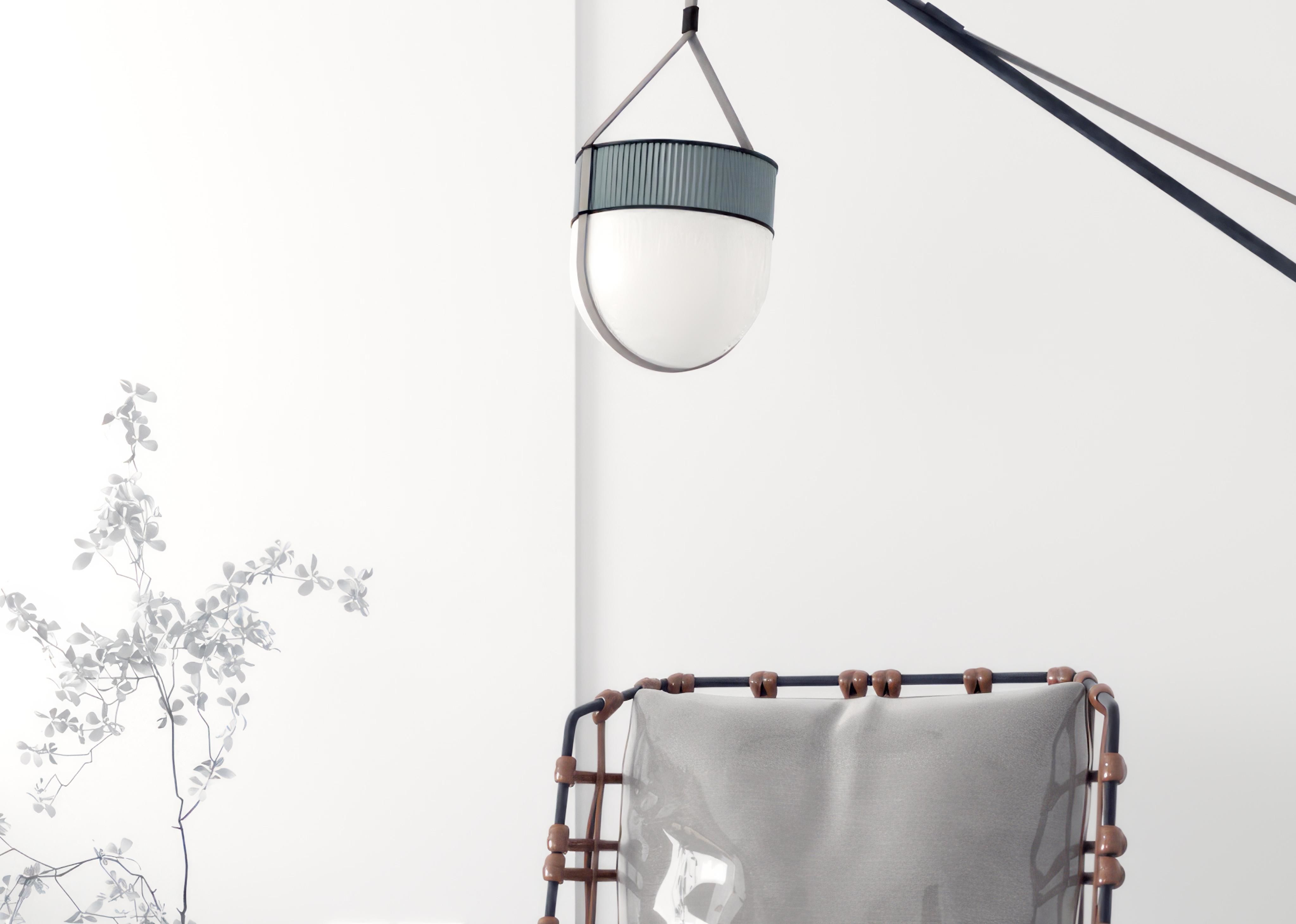 Modern leisure chair fabric 3D model_2