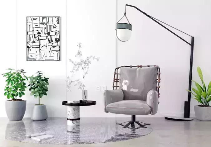 Modern leisure chair fabric