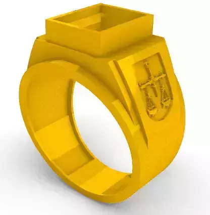 Zodiac man ring
