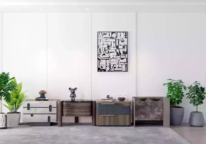 Modern table bedside