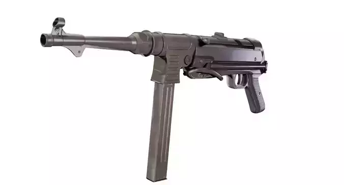 World War 2 German Gun MP40 3D model