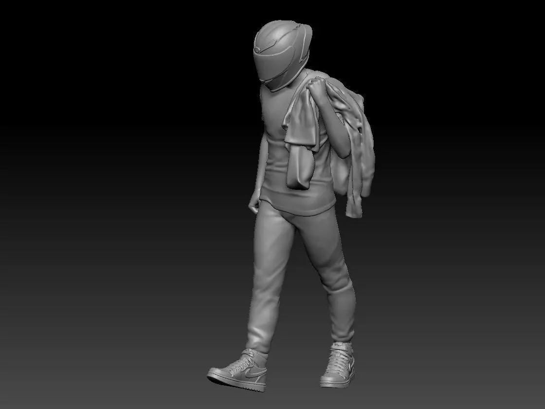 rider style 1 3D print model_0