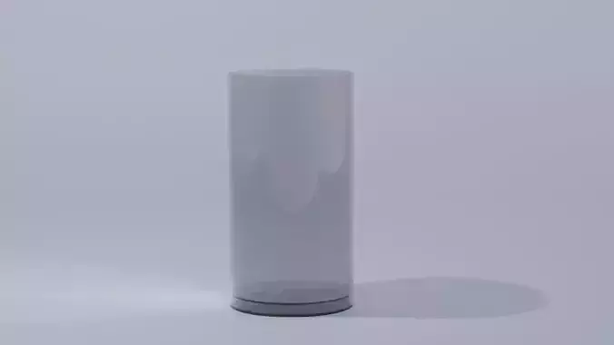 3D Glass Model