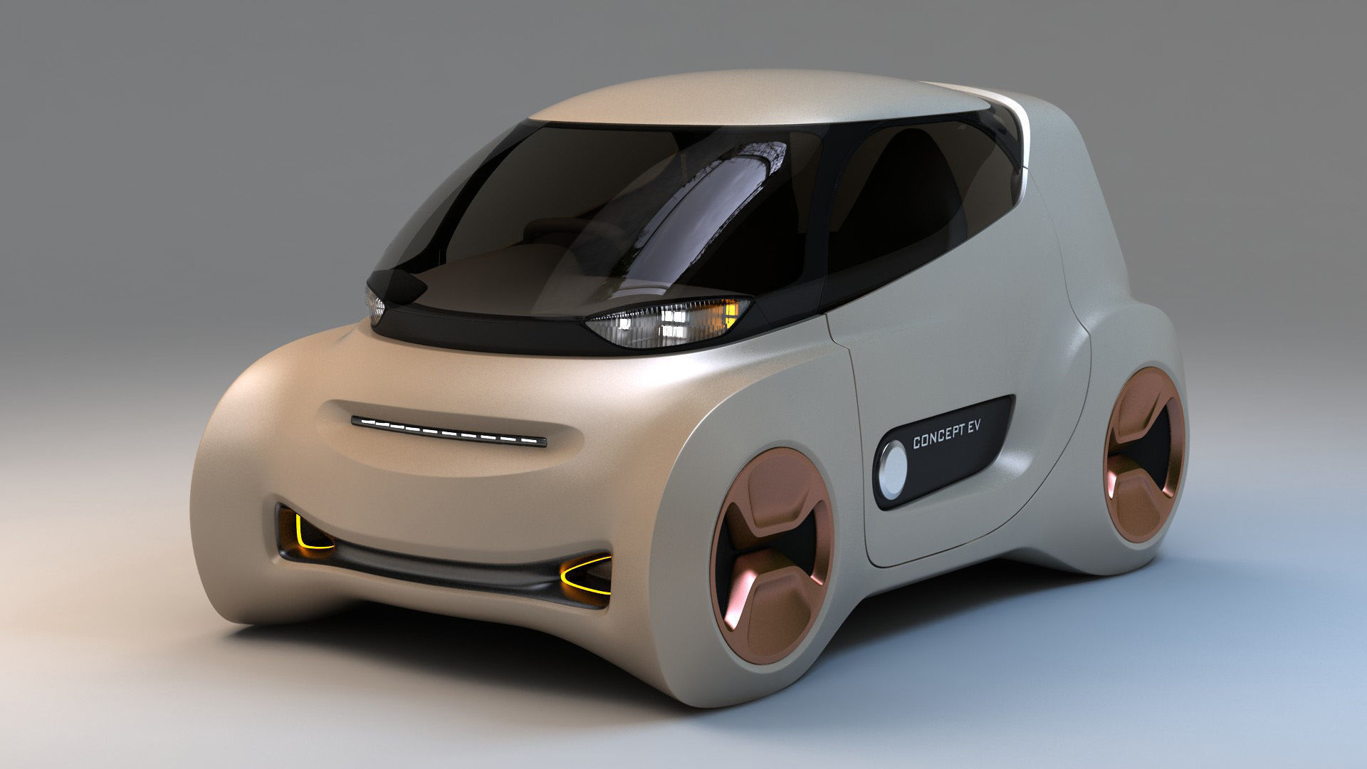 Kancil EV-5 3D model_1