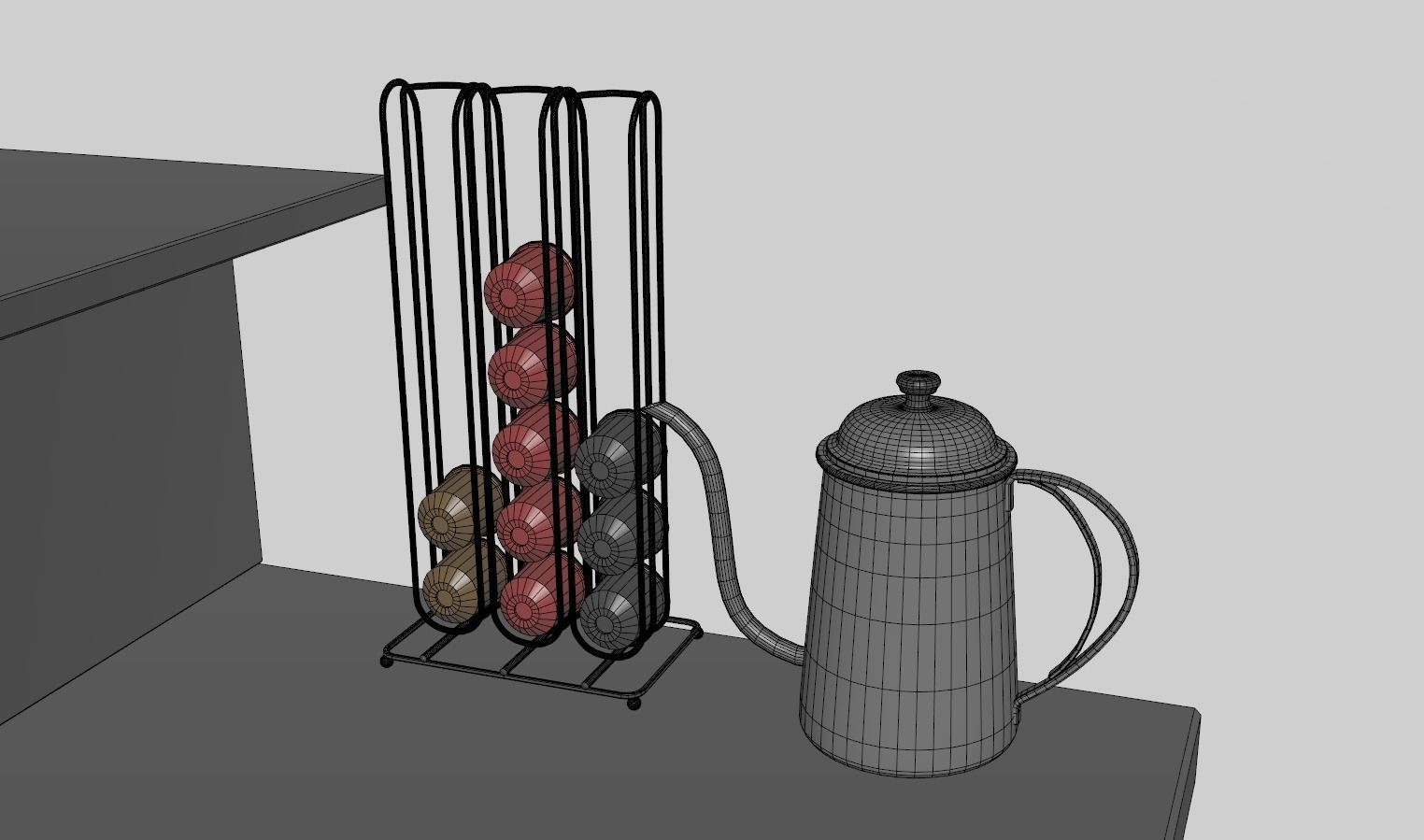 Stand Bar 2 3D model_13