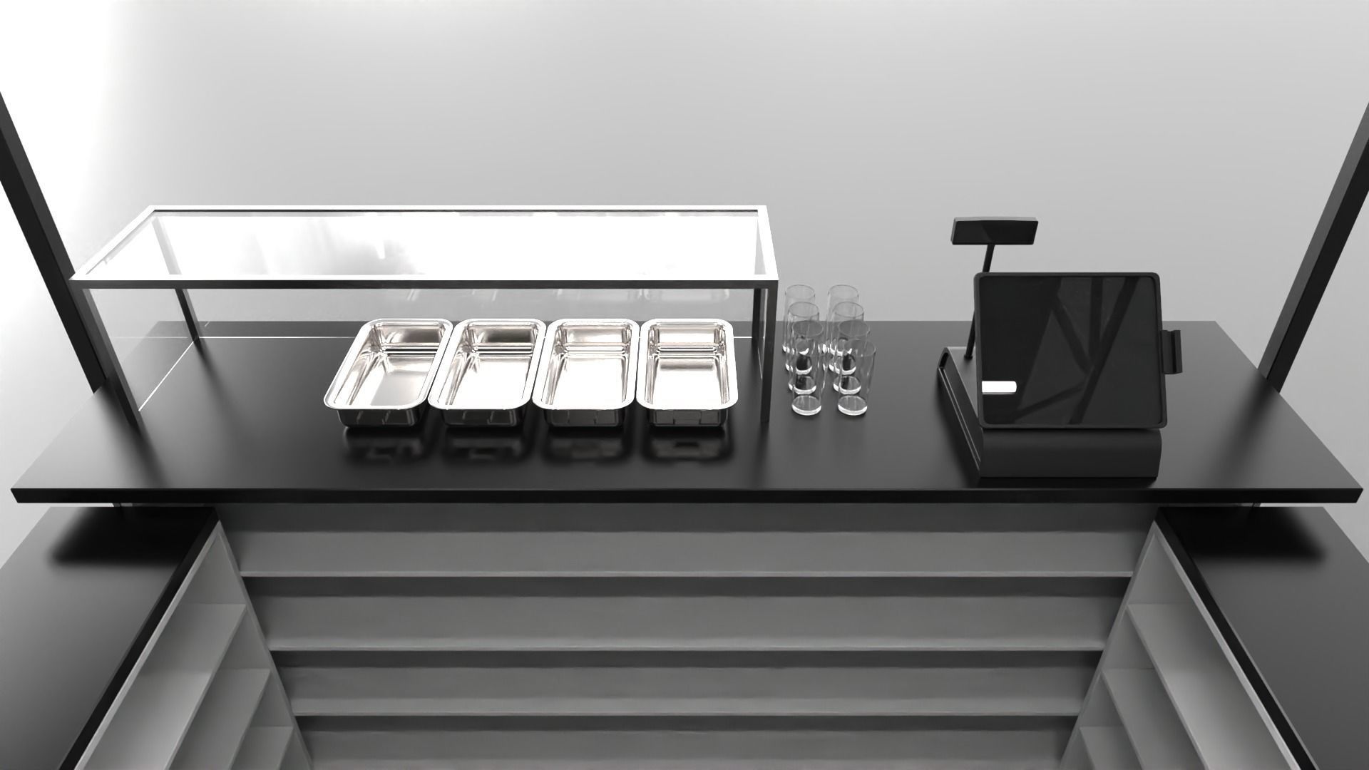 Stand Bar 2 3D model_8