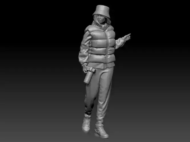 girl style bring dslr