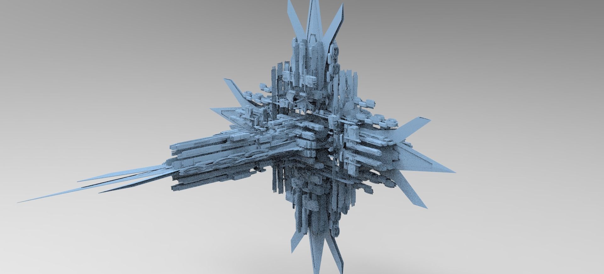 Machine City Tower 2 3D model | CGTrader