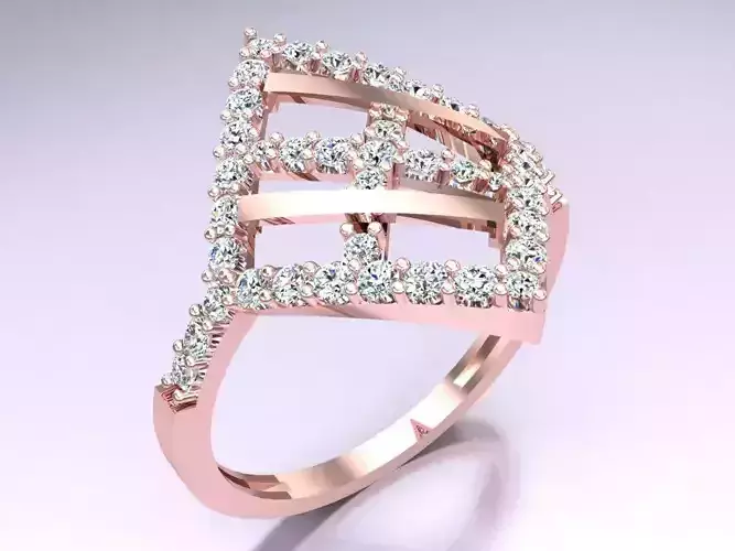 Diamond Ring - Womens Rings - N6595