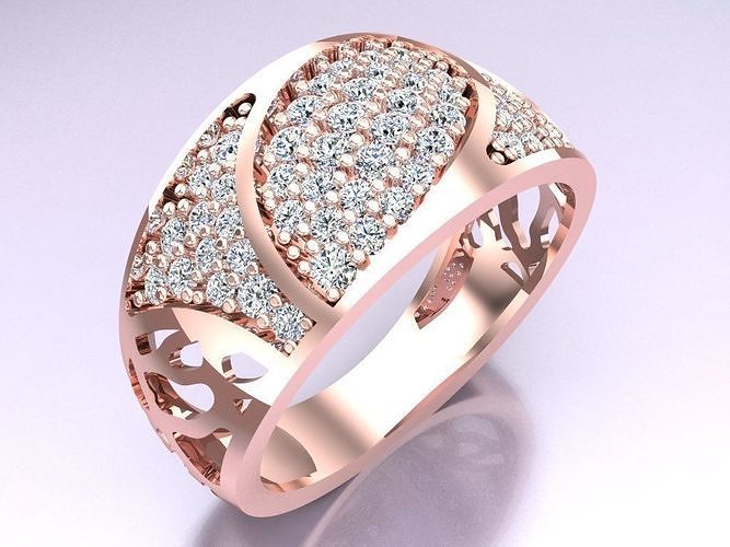 Diamond Ring - N6505 3D print model