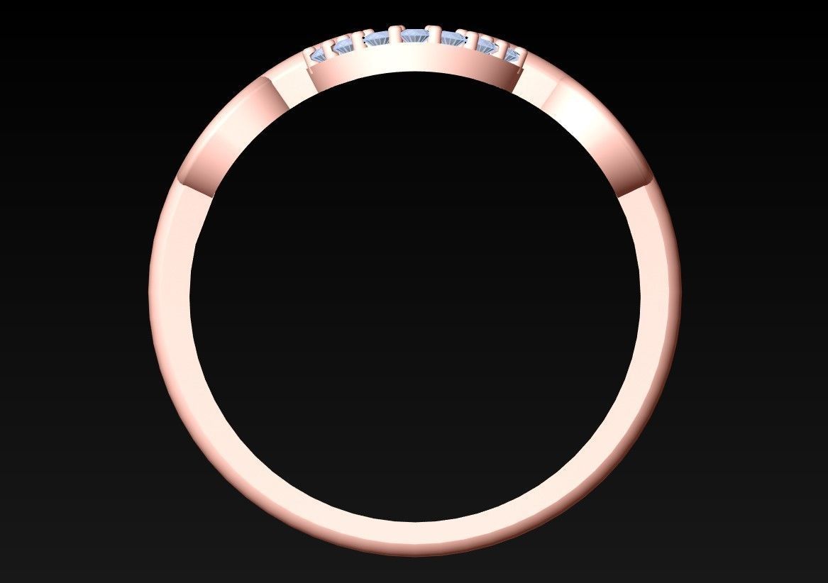 Diamond Ring  - N6626 3D print model_6