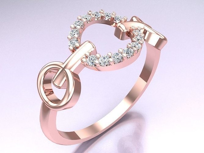 Diamond Ring  - N6626 3D print model