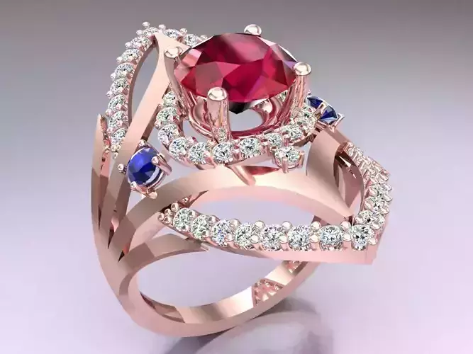 Diamond Ring - Womens Rings - N6641