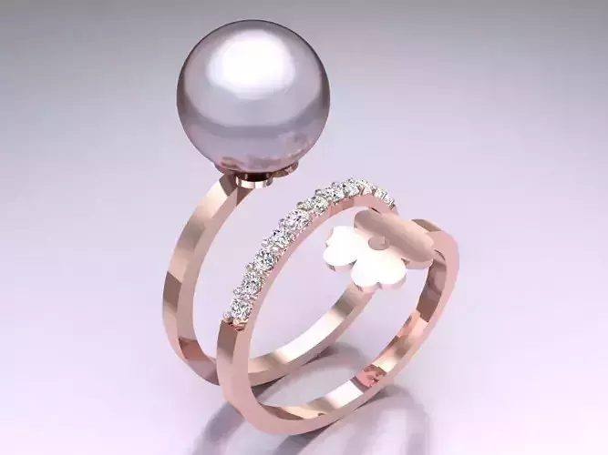 Womens Pearl Rings - N6772