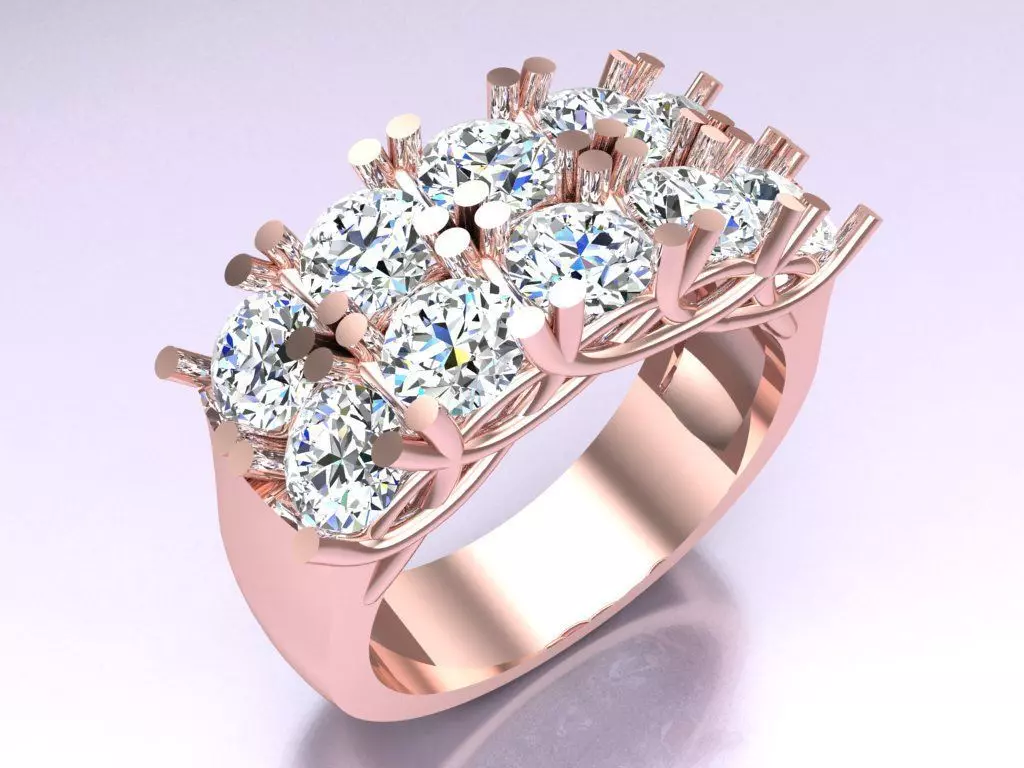 Diamond Ring  - N3792 3D print model_0