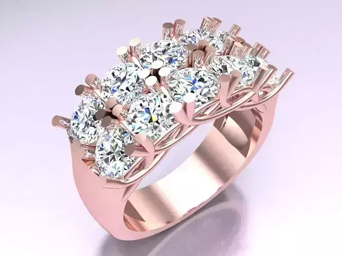 Diamond Ring  - N3792 3D print model