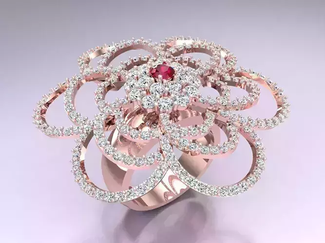 Diamond Ring - Womens Rings - N3797