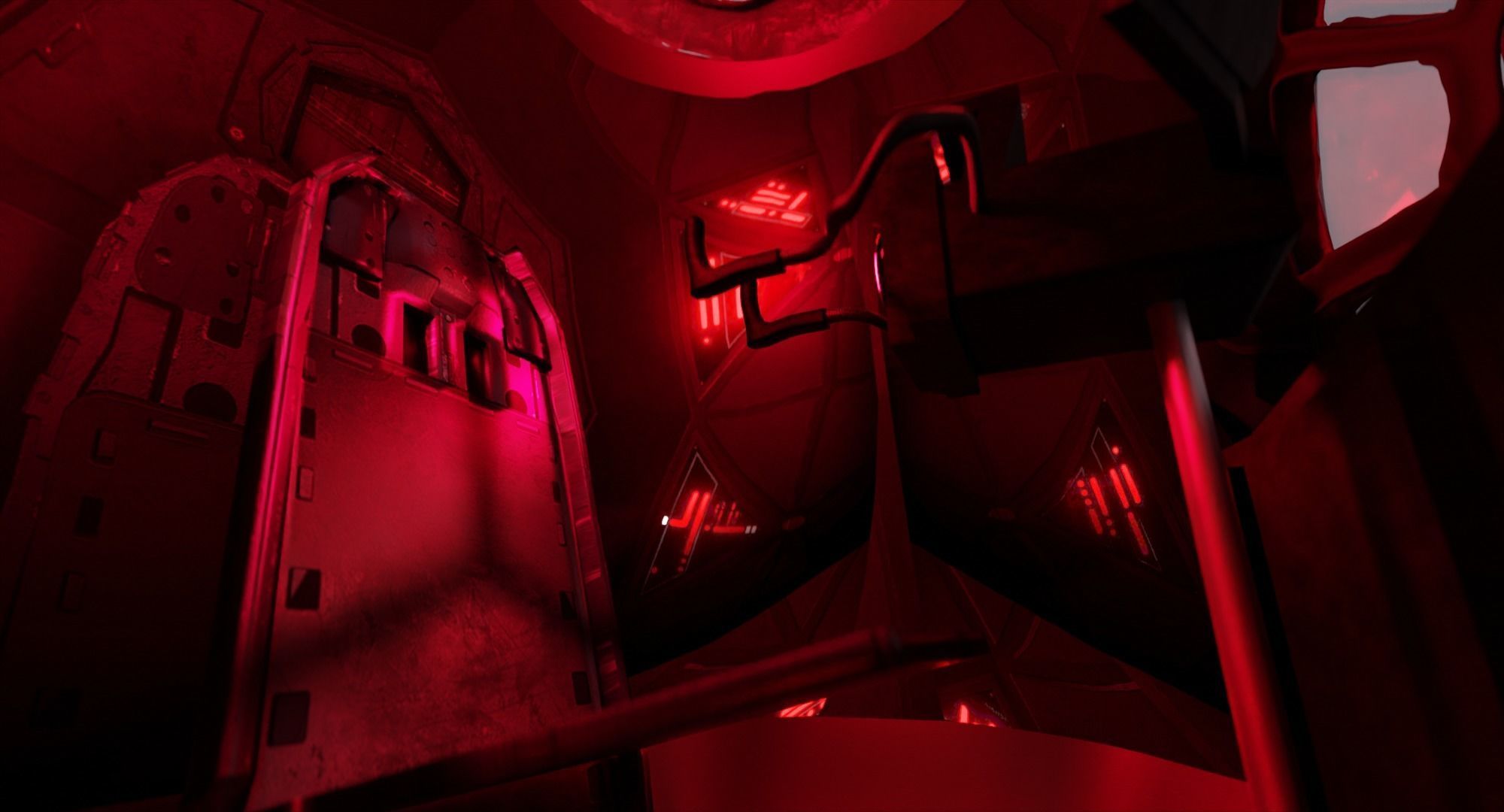 Darth Vader Tie Fighter - Star Wars Low-poly 3D model_24