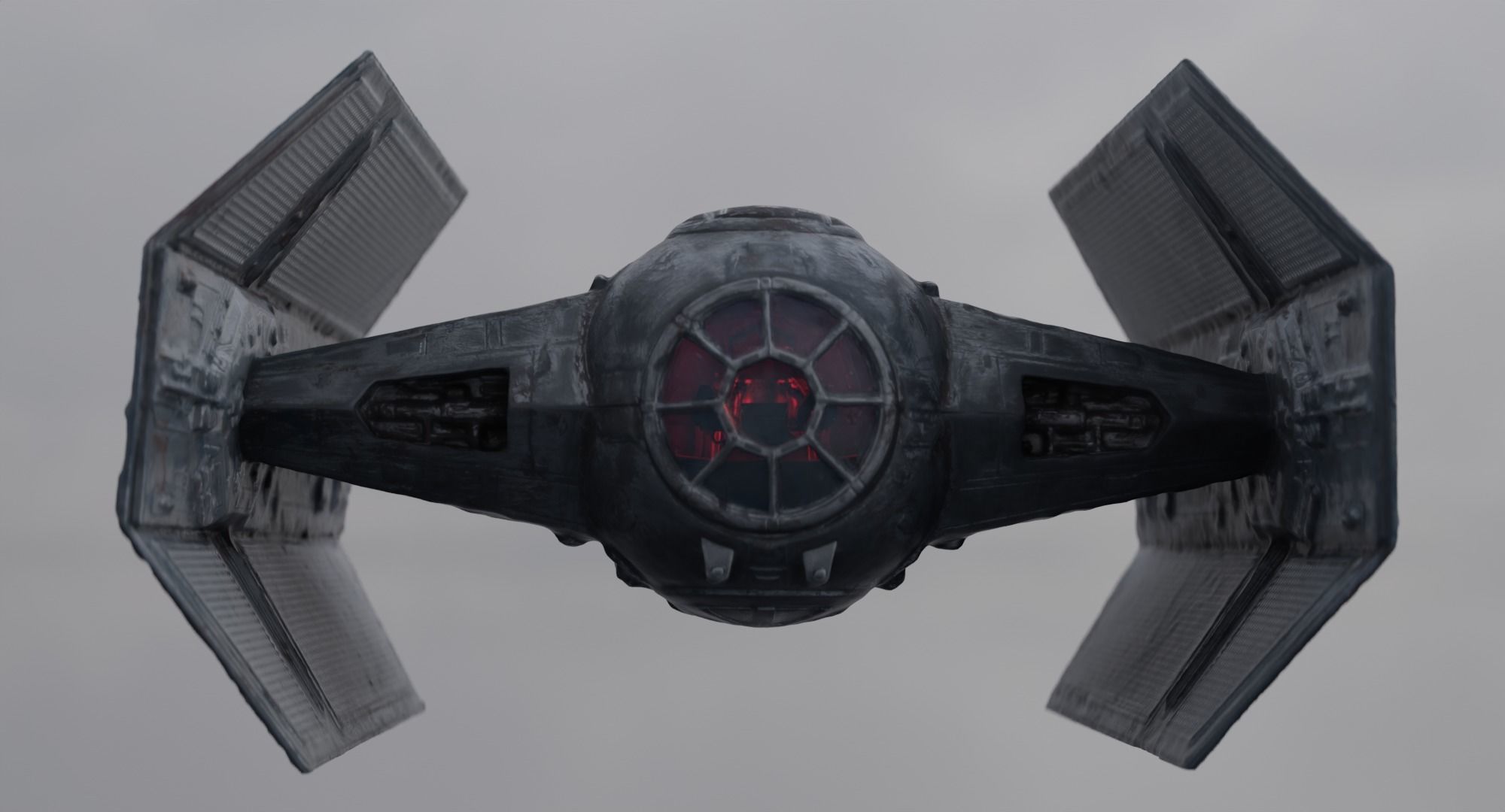 3D model Darth Vader Tie Fighter - Star Wars VR / AR / low-poly | CGTrader