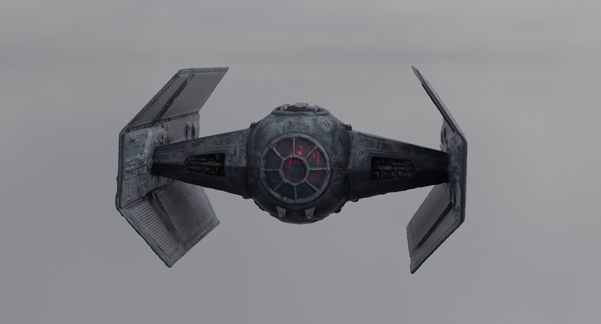 3D model Darth Vader Tie Fighter - Star Wars VR / AR / low-poly | CGTrader