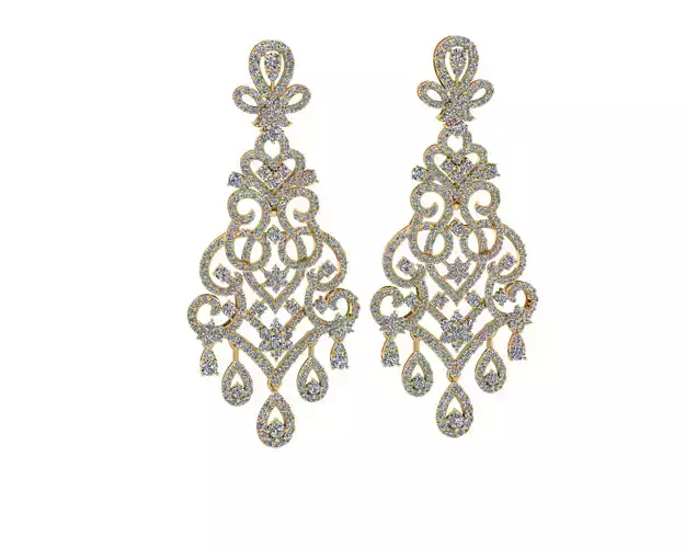 women earing 3D print model
