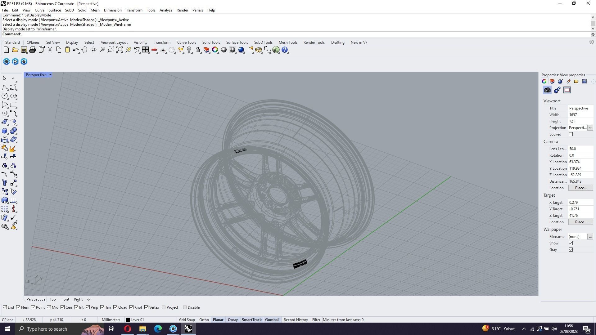 ENKEI RPF1  Low-poly 3D model_12
