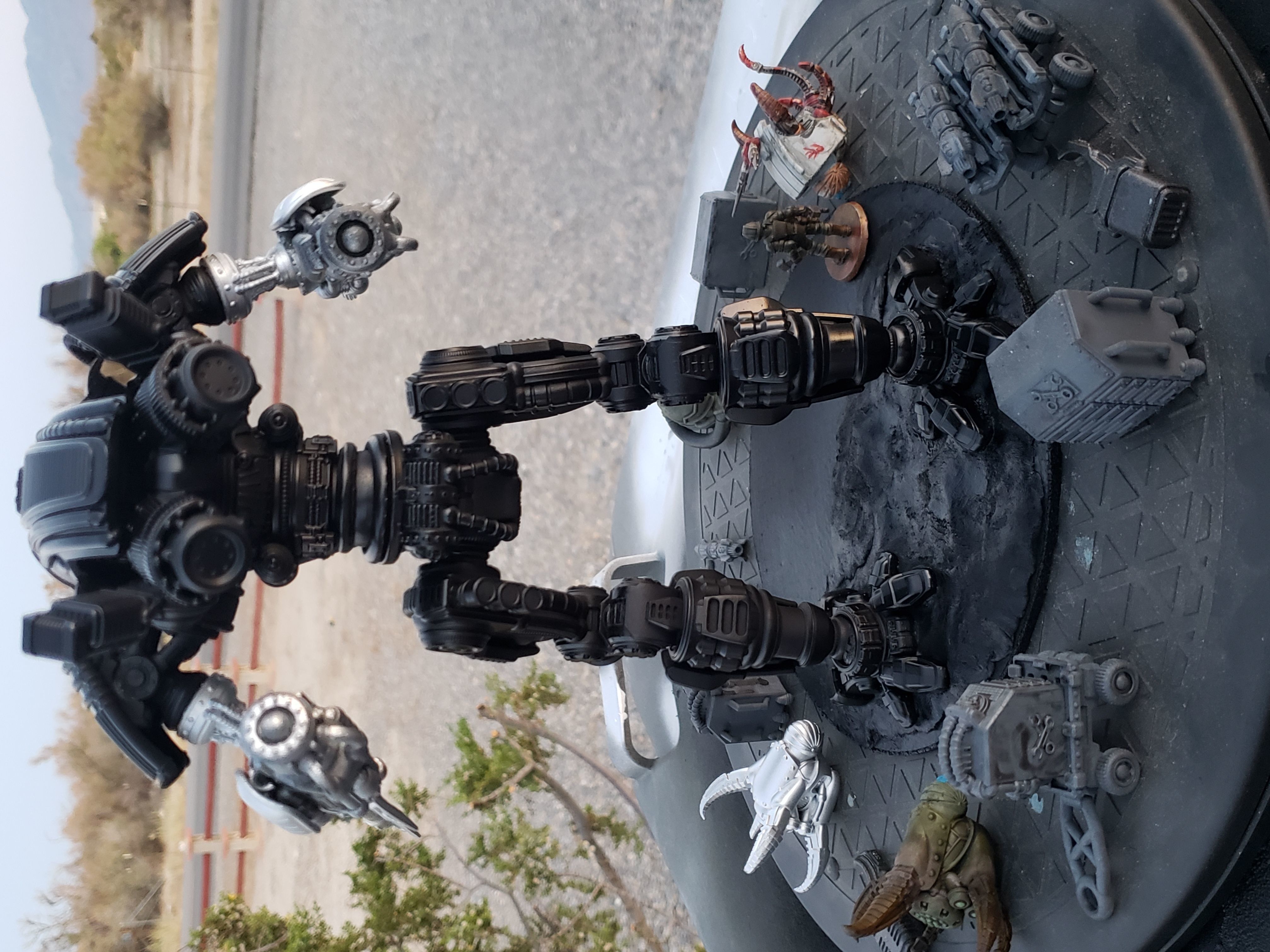 28mm Cervantes-Class Sicario Assassination Mech 3D print model_15
