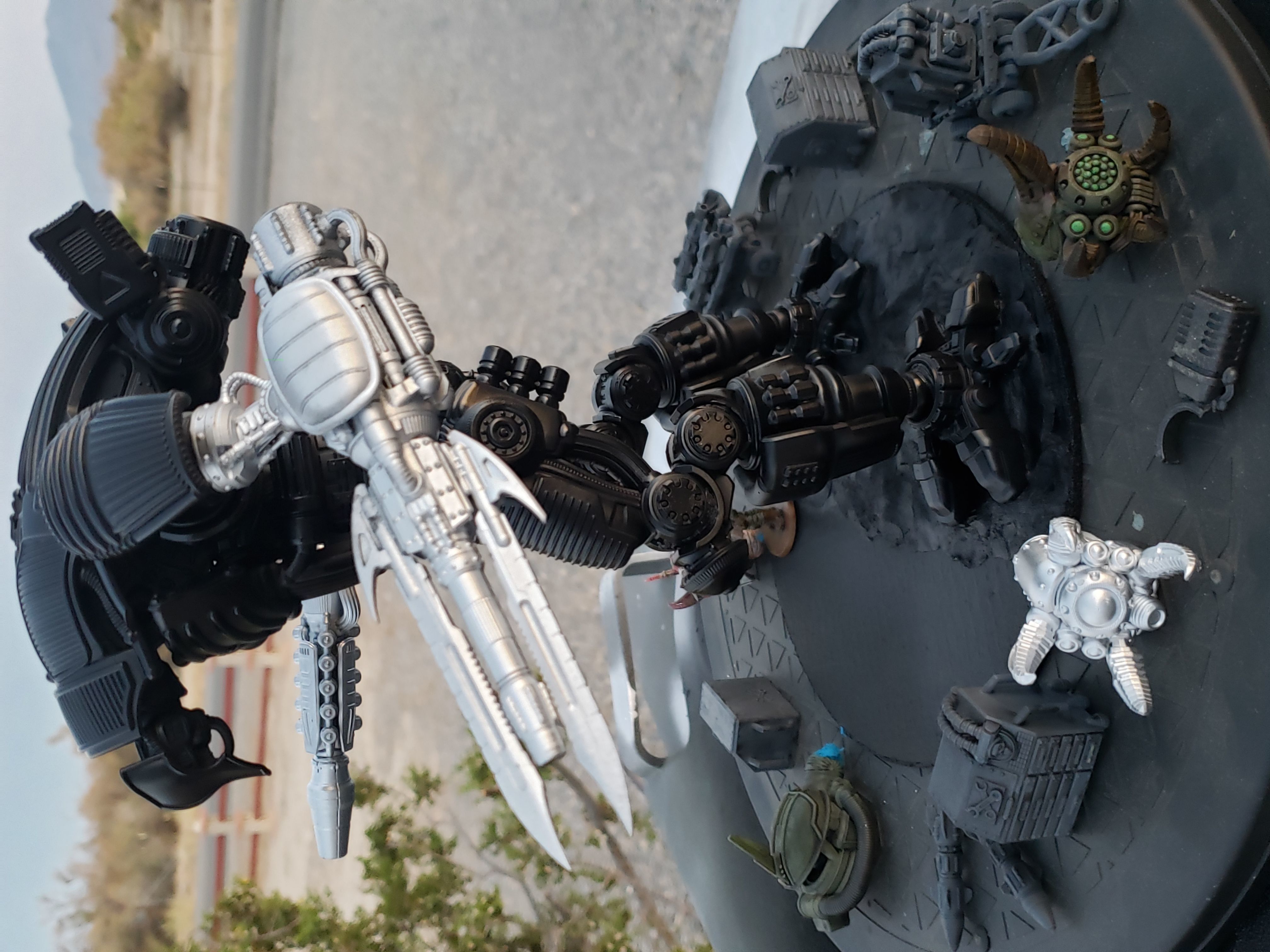 28mm Cervantes-Class Sicario Assassination Mech 3D print model_17