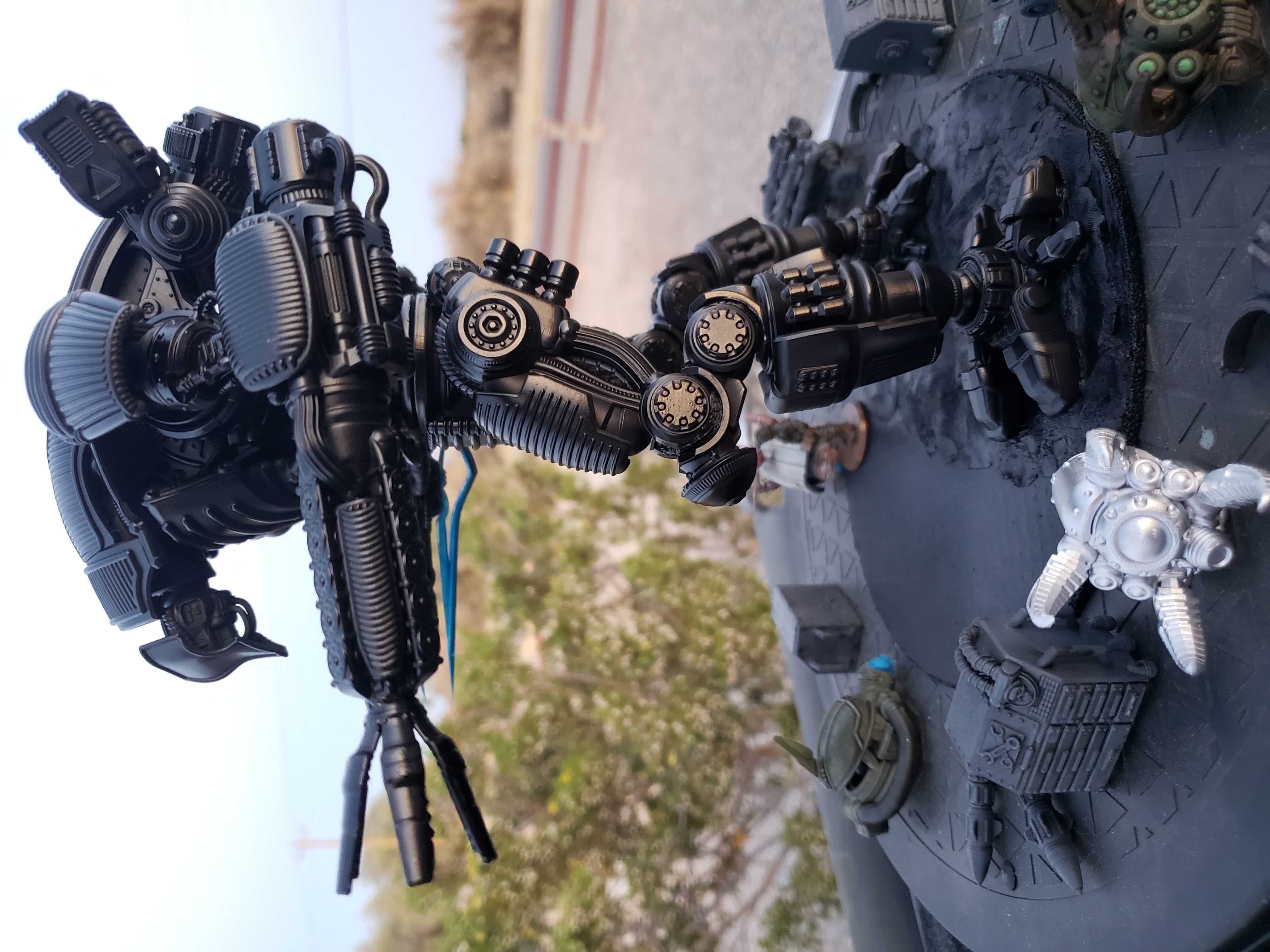 28mm Cervantes-Class Sicario Assassination Mech 3D print model_3